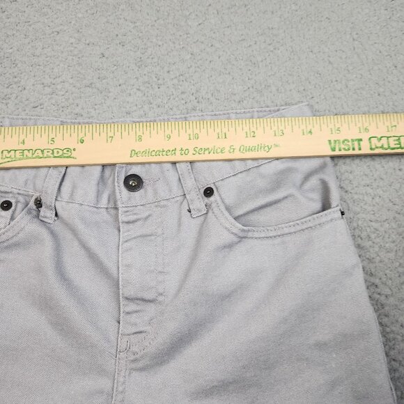 Levi's 511 Jeans Boy's 18 Slim Fit Straight Leg Cotton Blend Modern Gray Denim - Picture 3 of 9